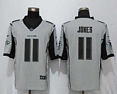 Nike Atlanta Falcons #11 Julio Jones Gray Gridiron II Limited Stitched Jersey,baseball caps,new era cap wholesale,wholesale hats
